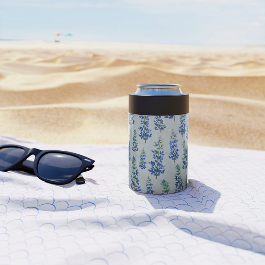 Main Blue Bonnet Can Cooler/Koozie image