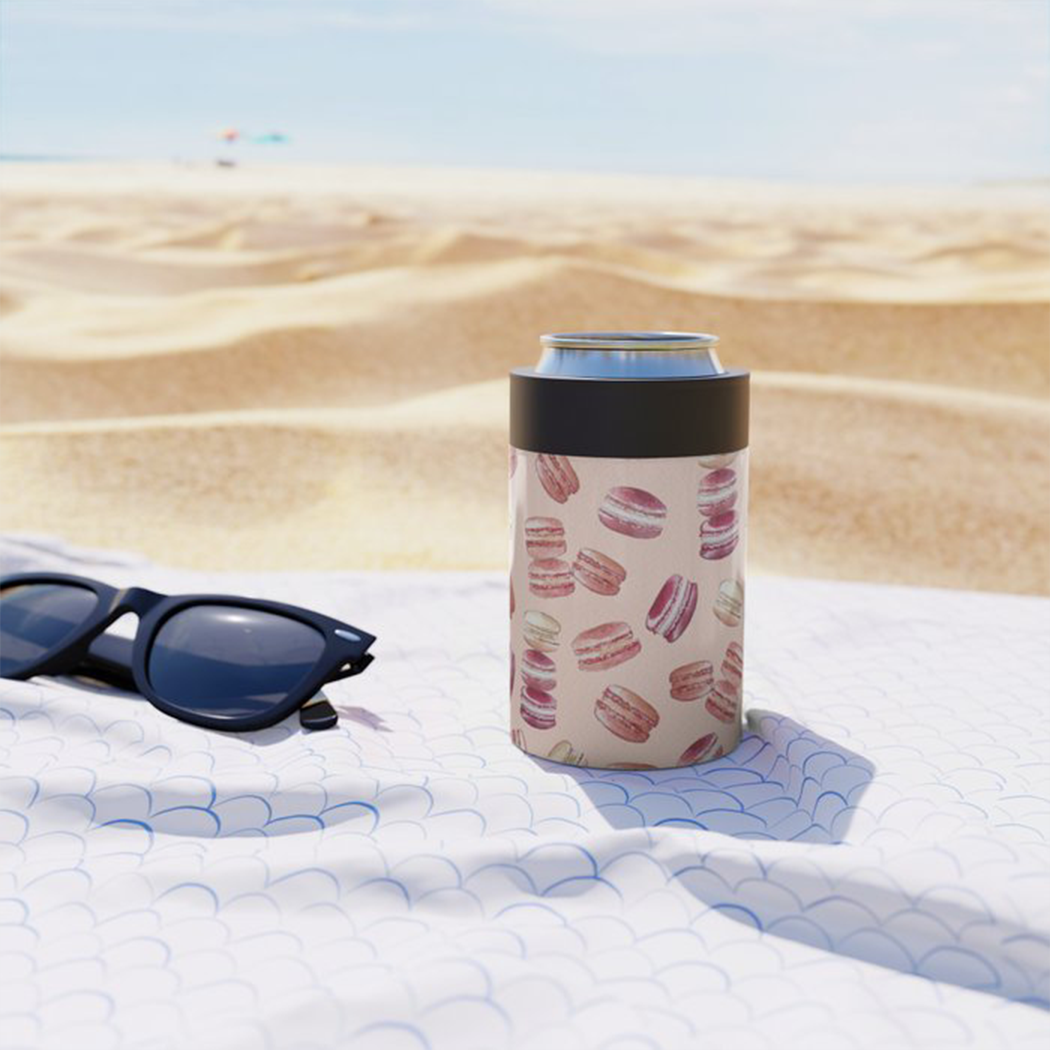 Main Macaron Can Cooler/Koozie image